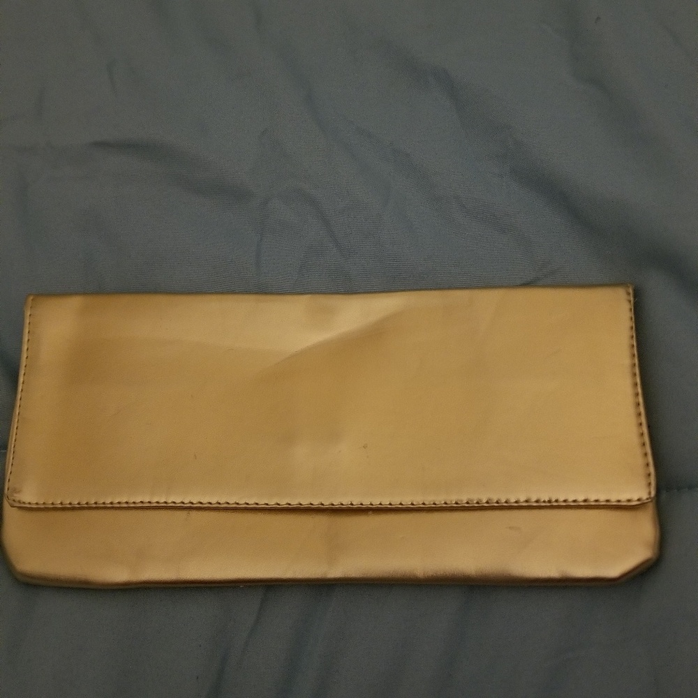 Gold Clutch Purse